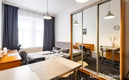 Pronájem bytu 1+kk 26 m², Slavojova, Praha 2 - Nusle