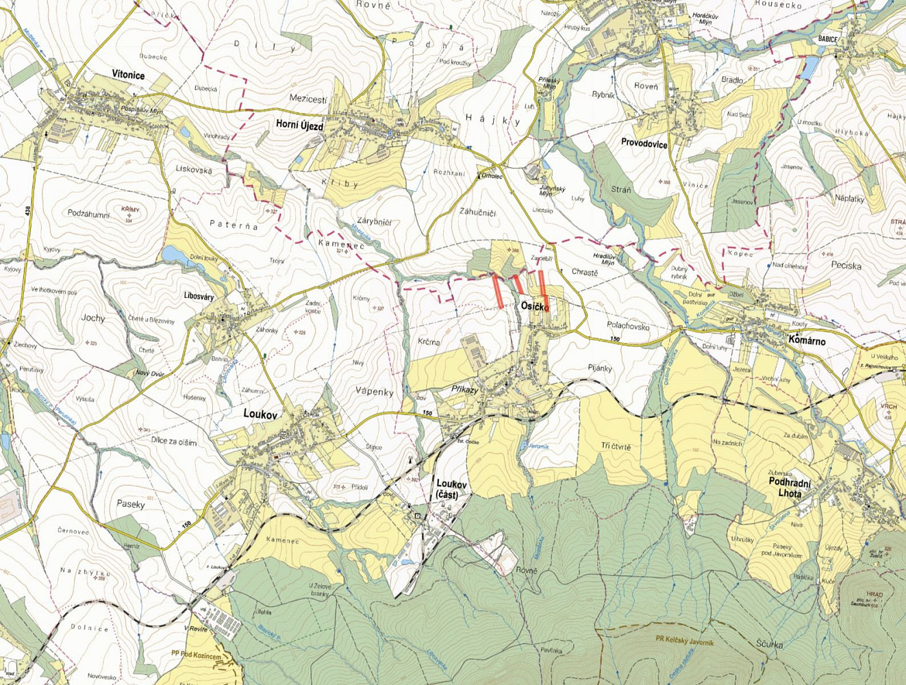Prodej pole 7 122 m² — photo 2