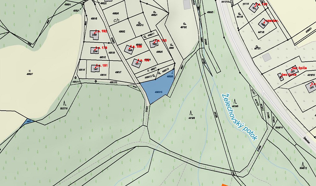 Prodej stavebního pozemku 1 m², Vizovice – náhled fotky 3