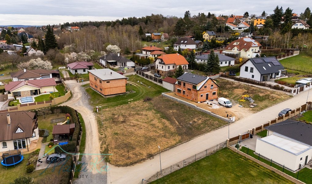 Prodej stavebního pozemku 1 001 m², Psáry – náhled fotky 3