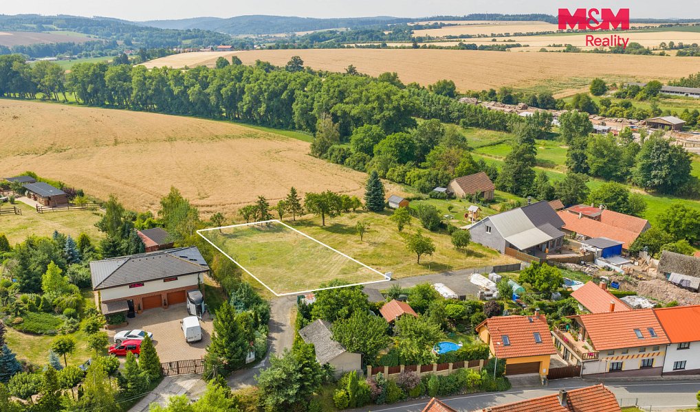 Prodej stavebního pozemku 721 m², Prusice – náhled fotky 2
