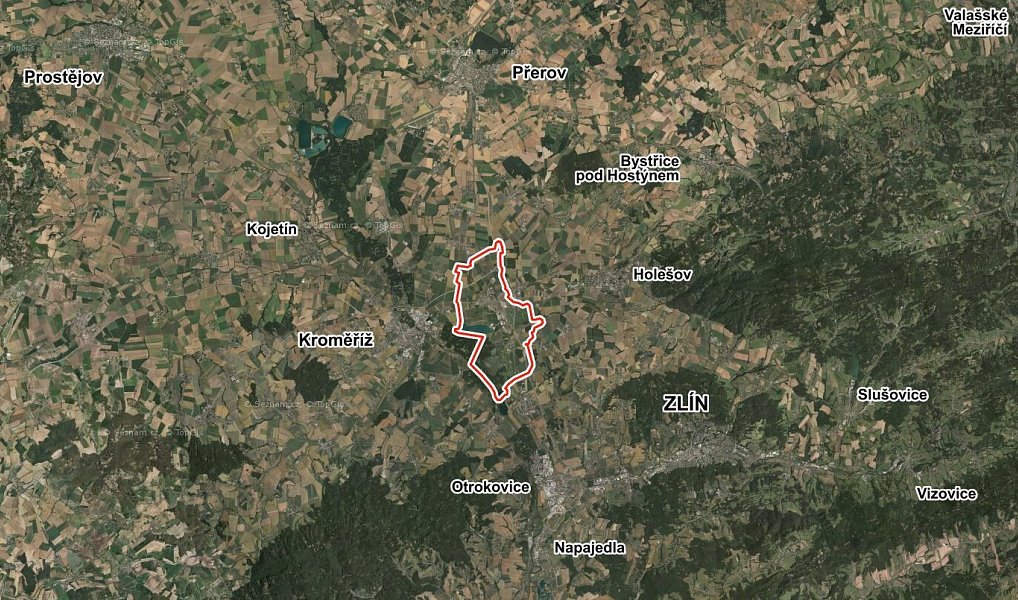 Prodej pole 988 m², Hulín – náhled fotky 6