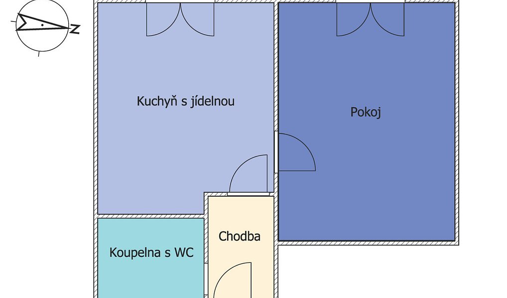Pronájem bytu 1+1 36 m², Svitavy – náhled fotky 16