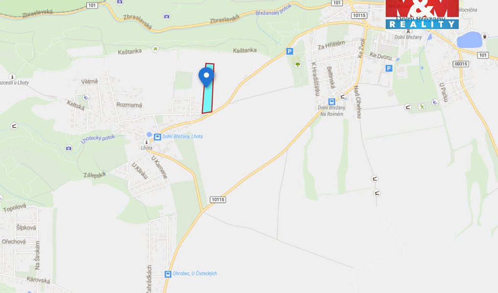 Prodej pole 20 223 m², Dolní Břežany – náhled fotky 9