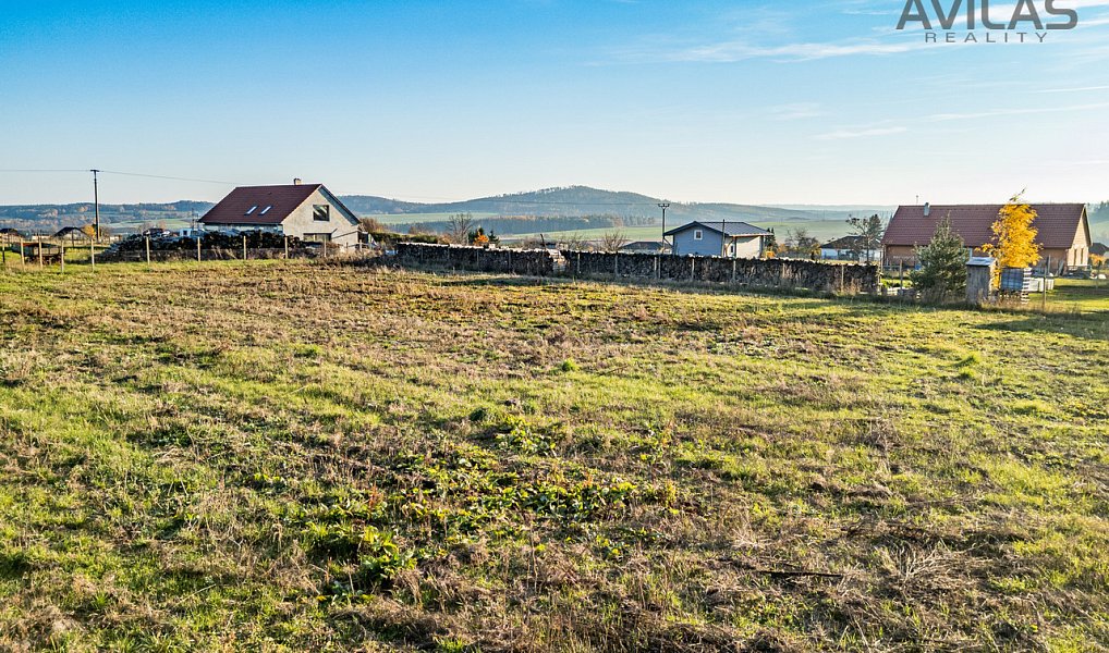 Prodej stavebního pozemku 1 294 m², Trhový Štěpánov – náhled fotky 3