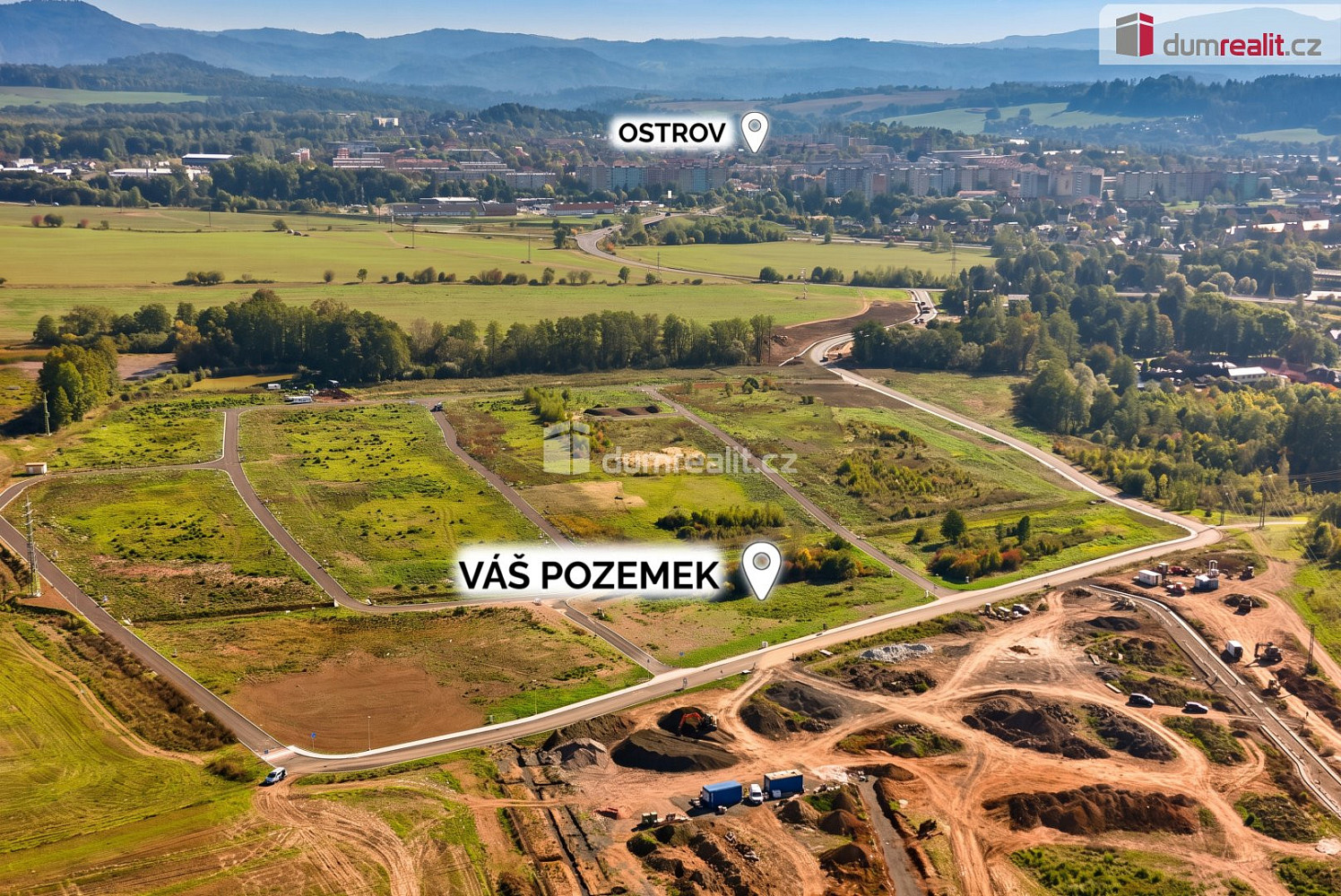 Prodej stavebního pozemku 550 m²