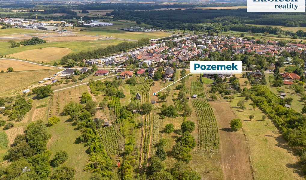 Prodej stavebního pozemku 2 654 m², Bzenec – náhled fotky 10