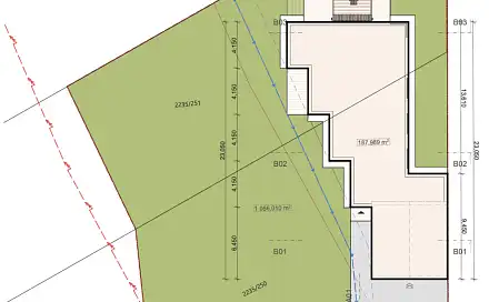 Prodej stavebního pozemku 1 042 m², Břeclav