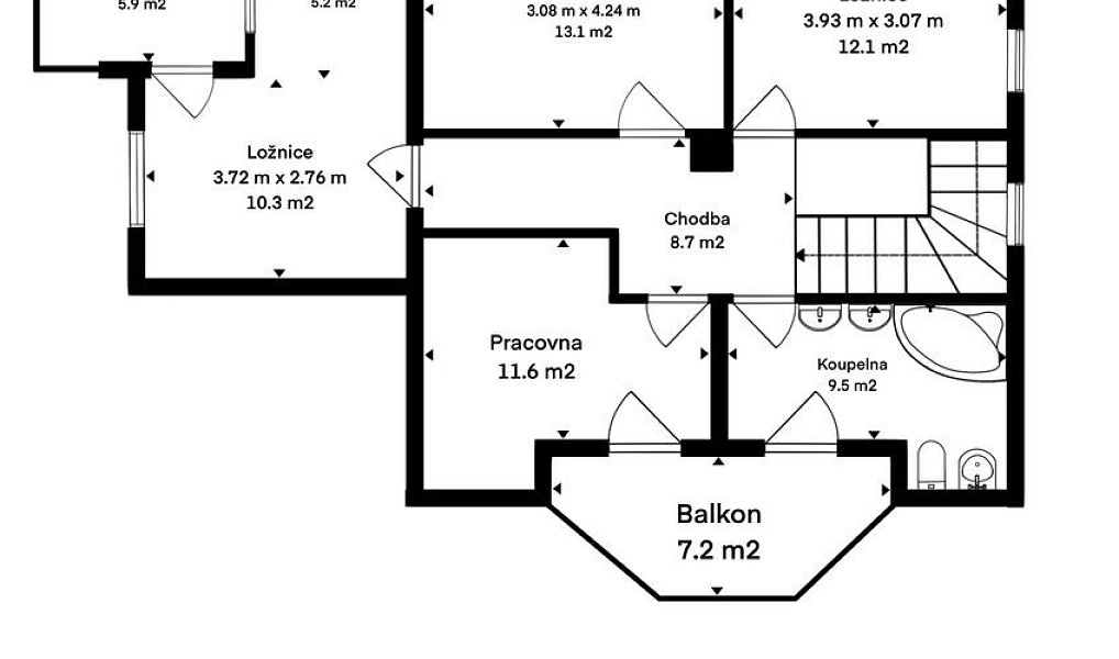 Prodej domu 167 m² s pozemkem 570 m², Horoměřice – náhled fotky 13