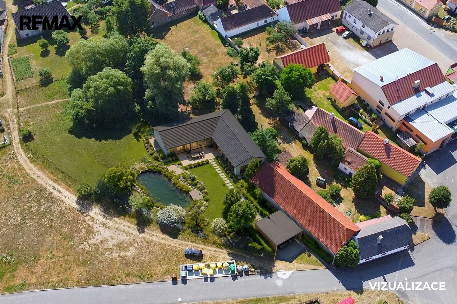 Prodej stavebního pozemku 2 388 m² – fotografie 4