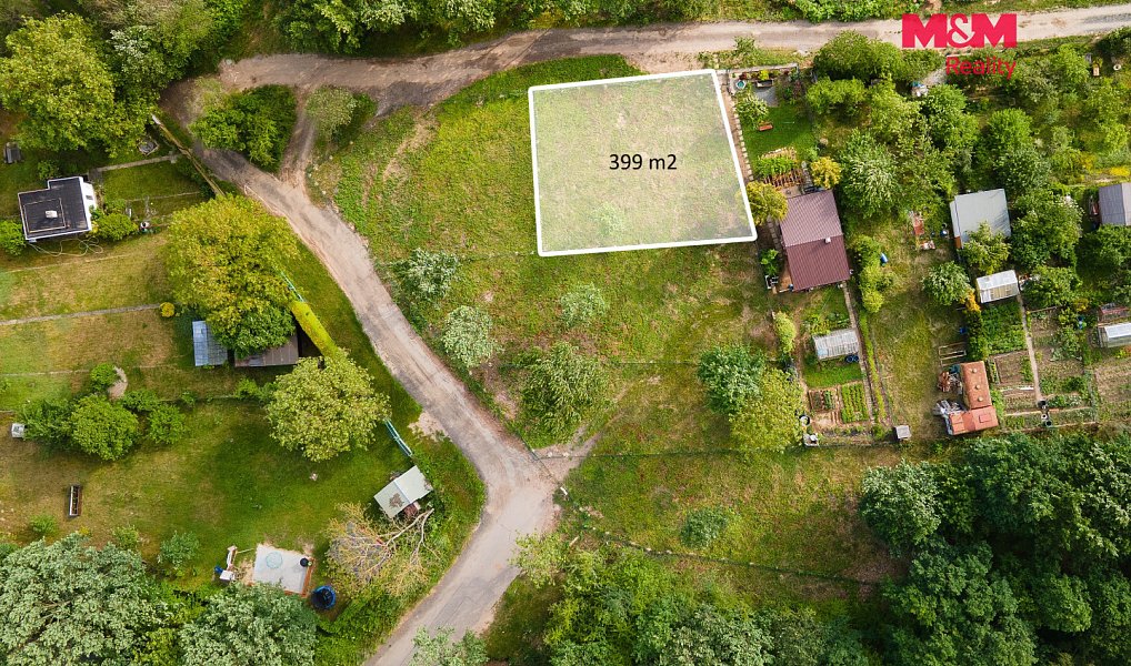 Prodej zahrady 399 m², Pardubice – náhled fotky 3