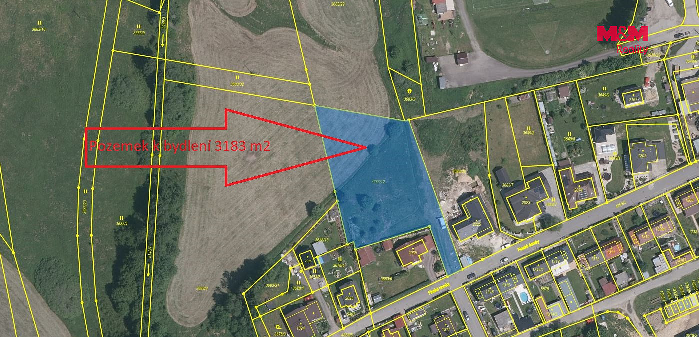 Prodej stavebního pozemku 8 083 m² – fotografie 2