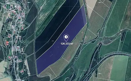 Prodej pole 126 233 m², Potštát, okres Přerov