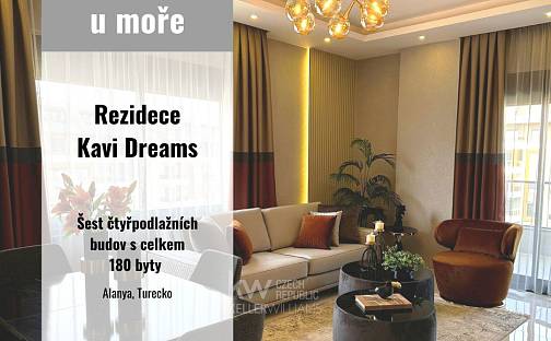 Prodej bytu 2+kk 50 m², Alanya, Turecko