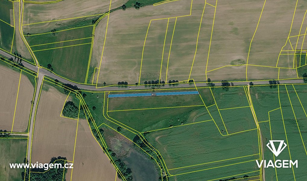 Prodej pole 644 m², Štěkeň – náhled fotky 4