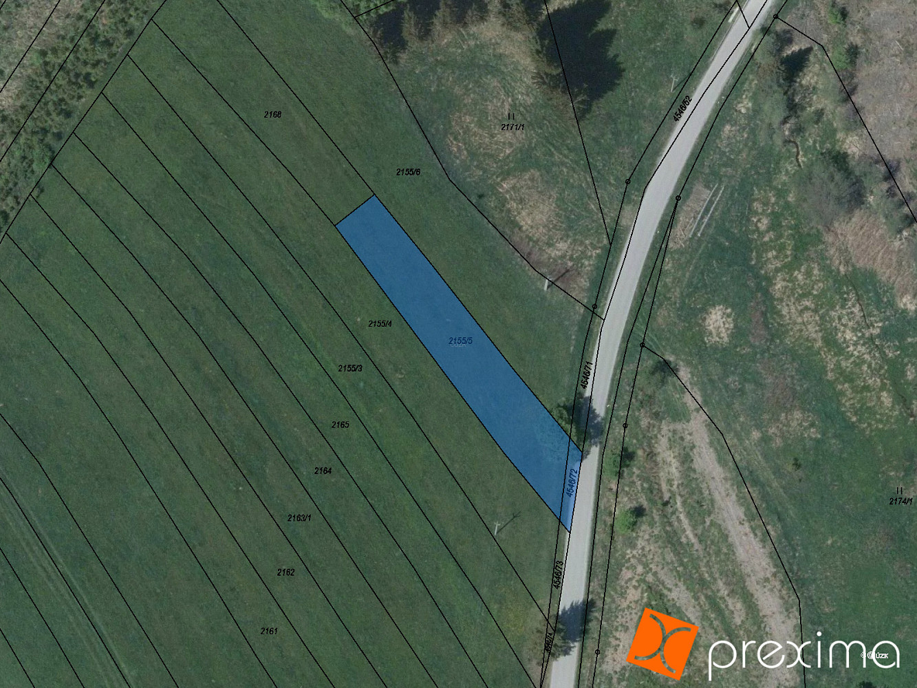 Prodej pole 1 187 m²