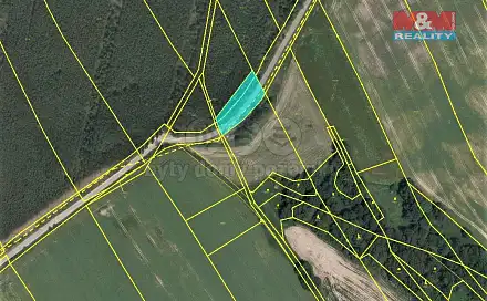 Prodej louky 876 m², Dubnice, okres Česká Lípa