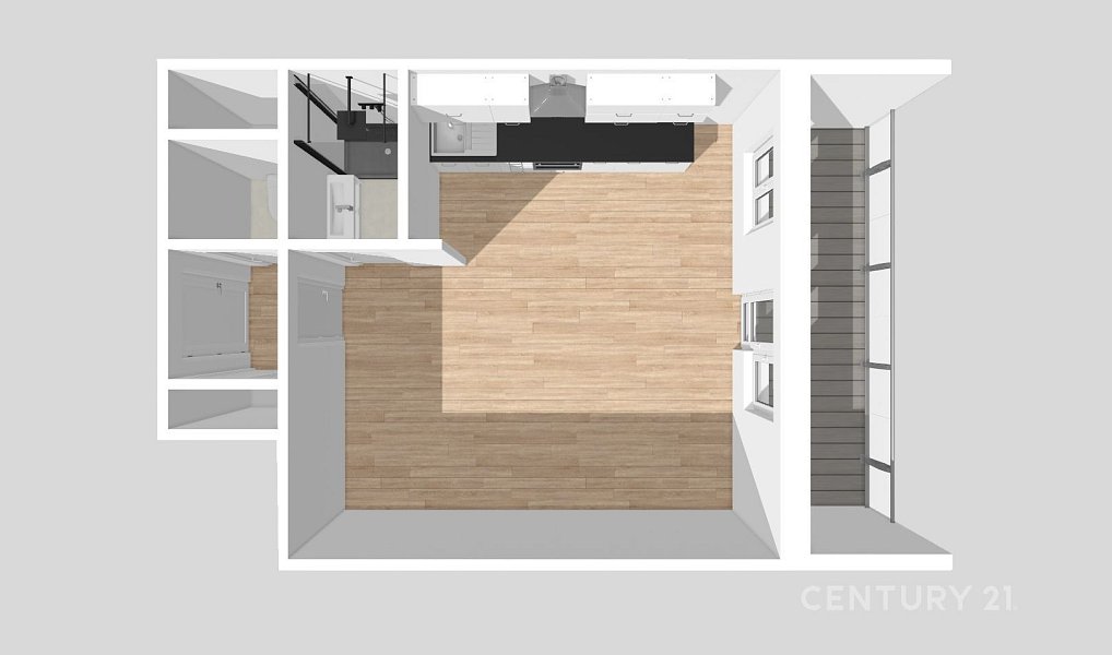 Pronájem bytu 1+kk 27 m², Třinec – náhled fotky 7