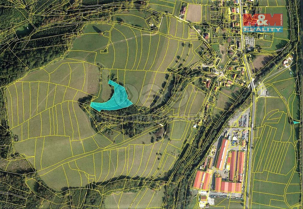 Prodej lesa 6 606 m²