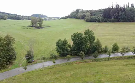 Dražba stavebního pozemku 4 978 m², Černá v Pošumaví