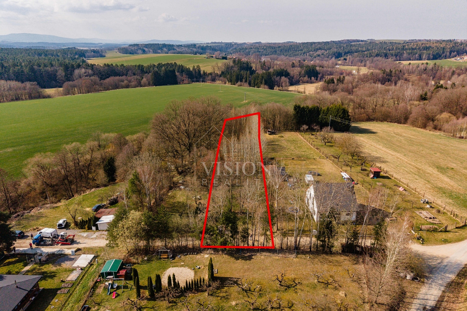 Prodej stavebního pozemku 1 940 m²