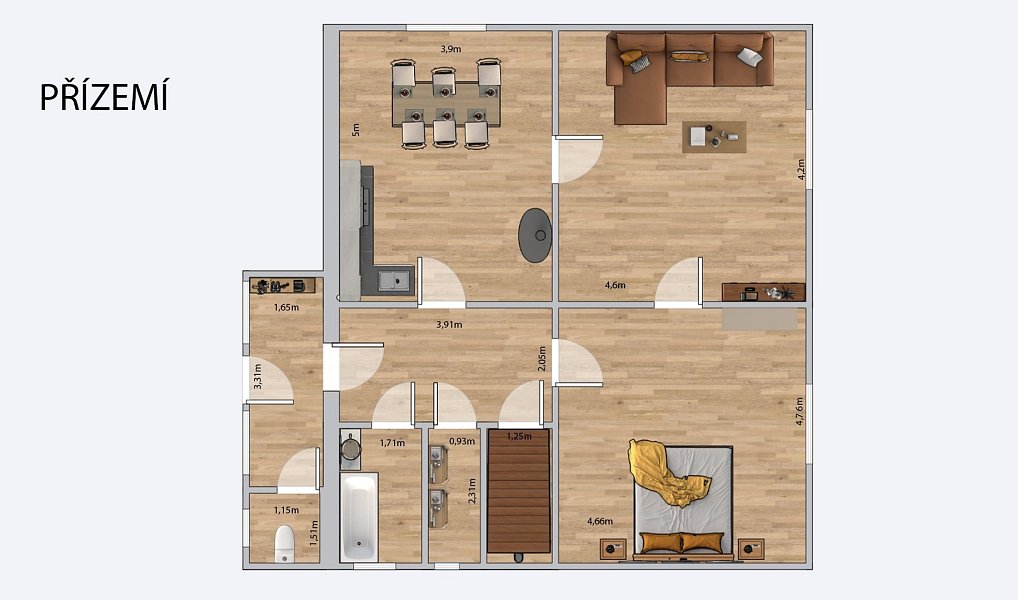Prodej domu 135 m² s pozemkem 1 110 m², Lužná – náhled fotky 32