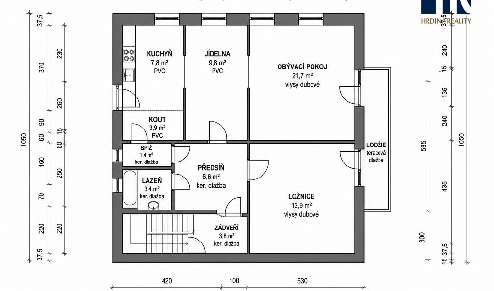Prodej domu 231 m² s pozemkem 630 m², Pelhřimov – náhled fotky 31