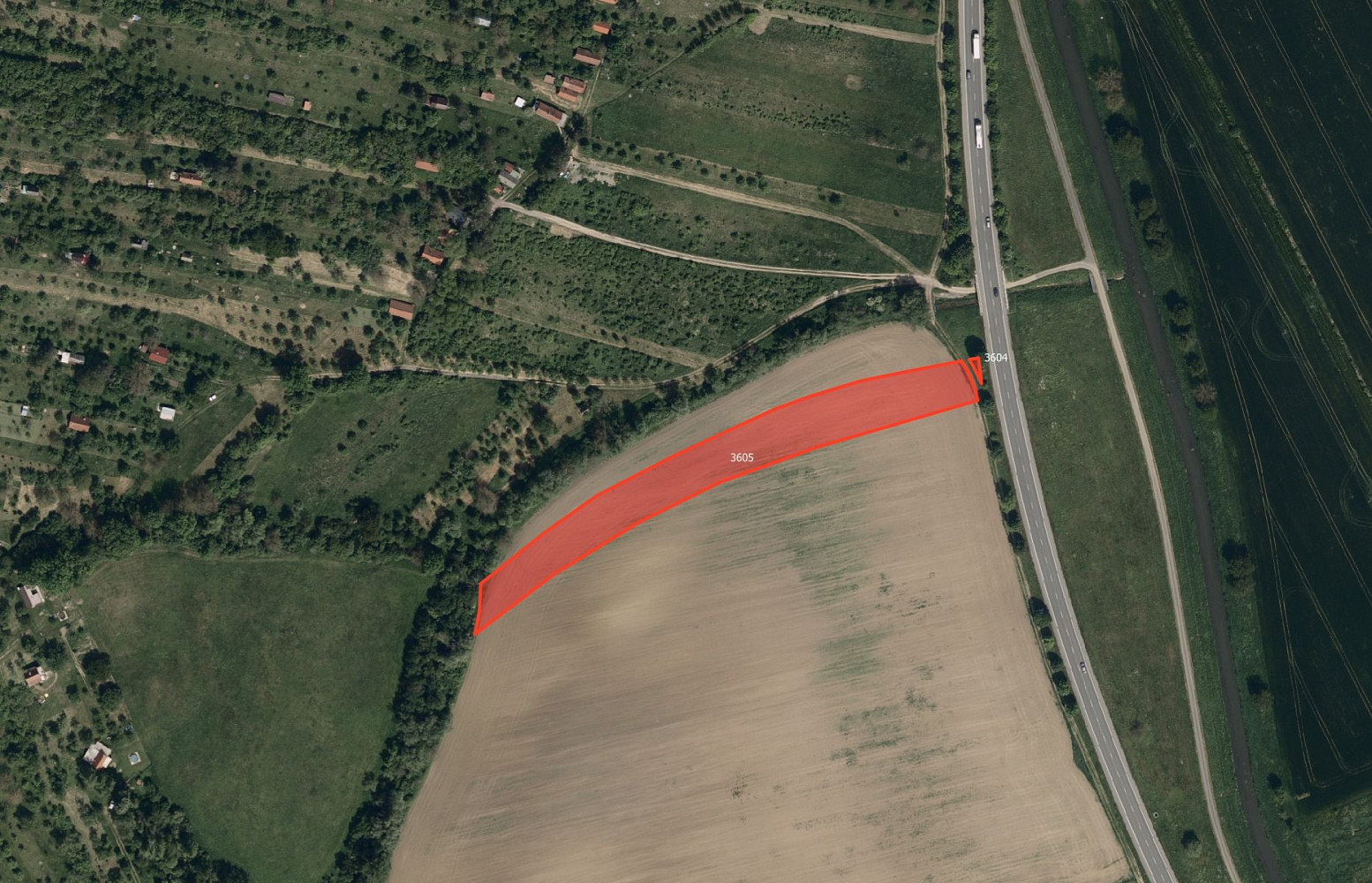 Prodej pole 13 720 m² – fotografie 2