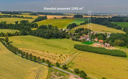 Prodej stavebního pozemku 1 595 m², Říčany - Jažlovice, okres Praha-východ