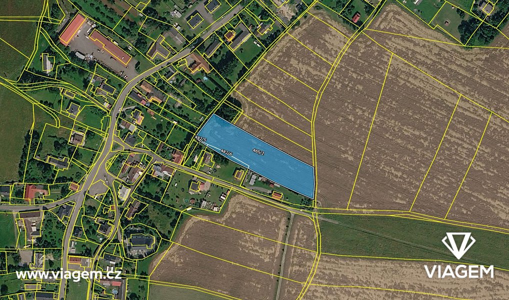 Prodej stavebního pozemku 2 081 m², Nové Lublice – náhled fotky 4