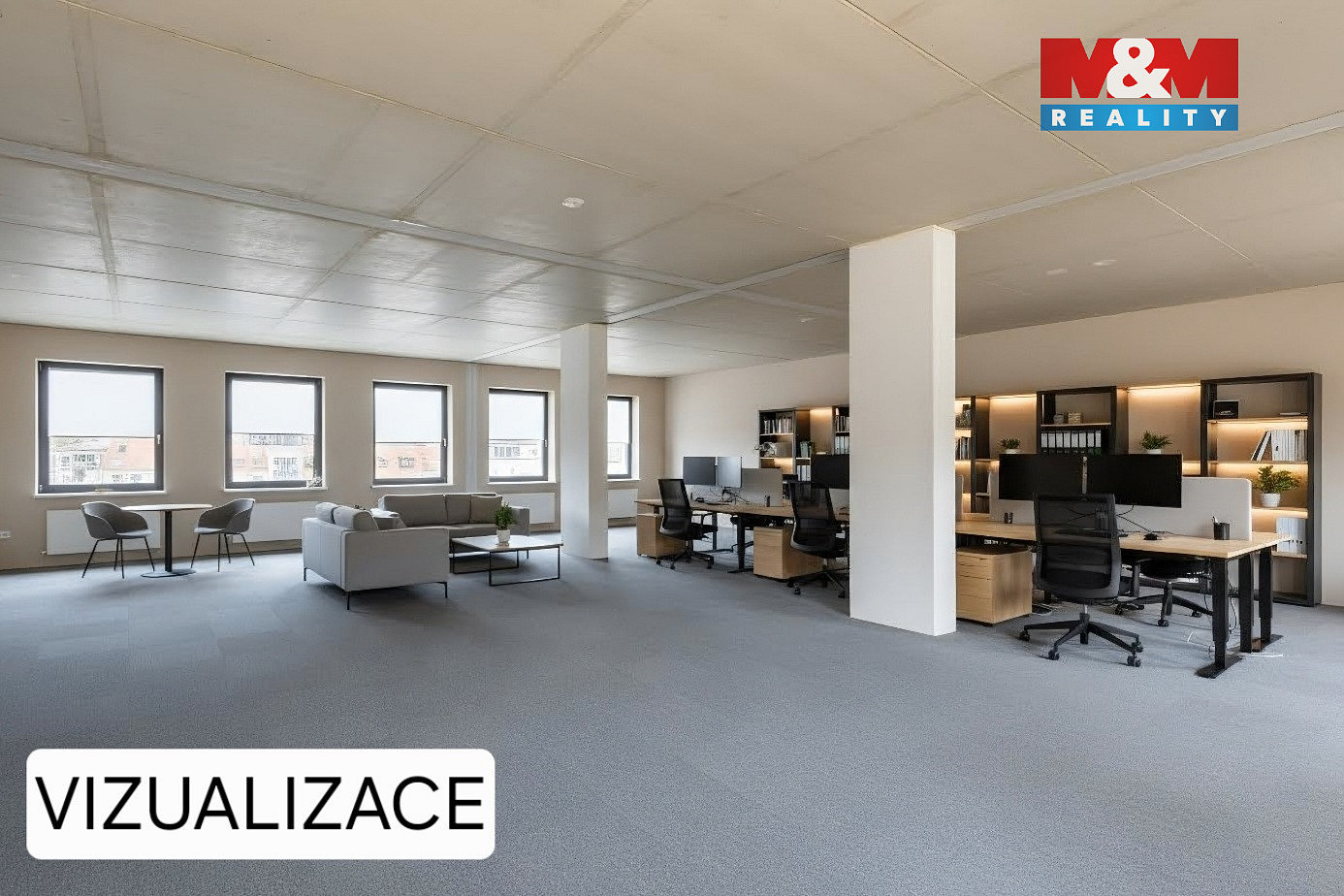 Pronájem kanceláře 244 m² — photo 3