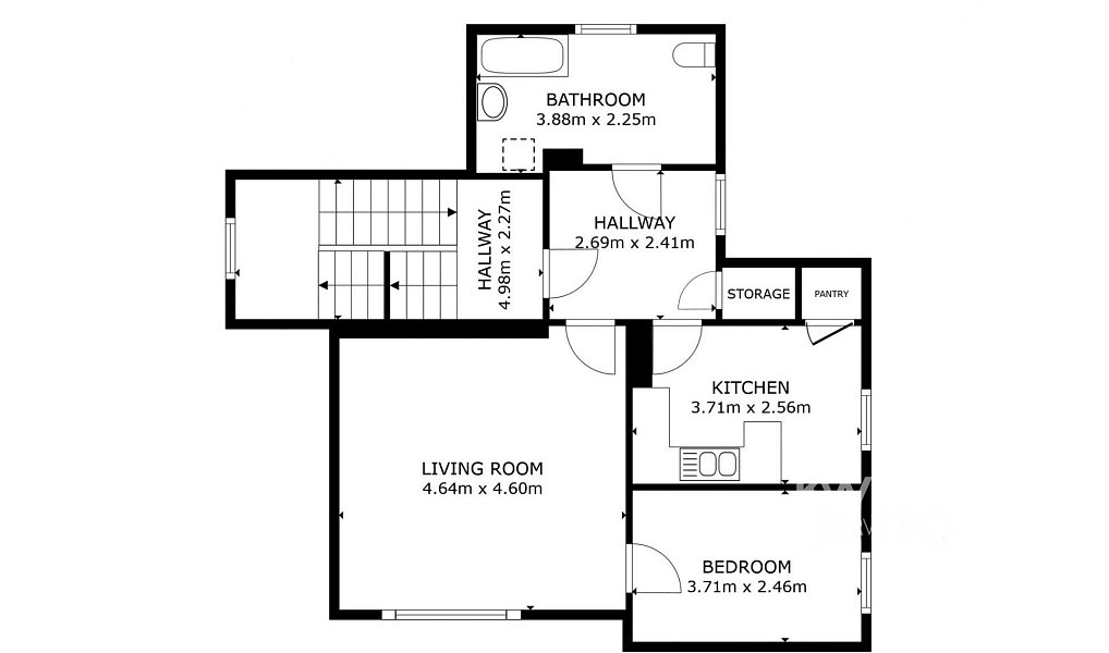Pronájem bytu 2+1 56 m², Praha – náhled fotky 8