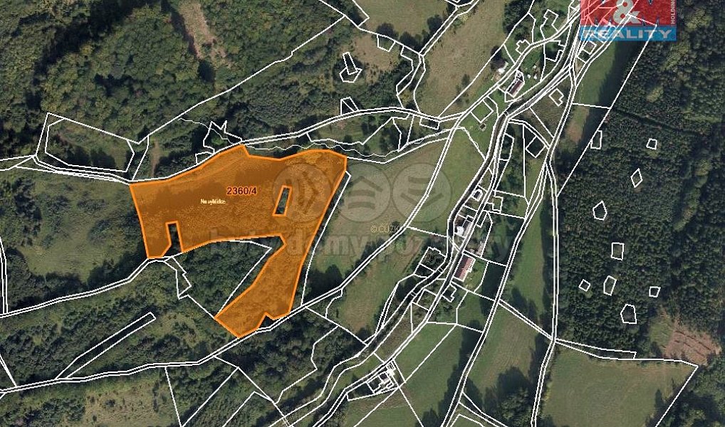 Prodej lesa 23 052 m², Vápenná – náhled fotky 3
