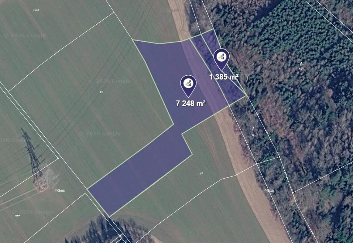 Prodej pole 7 194 m²