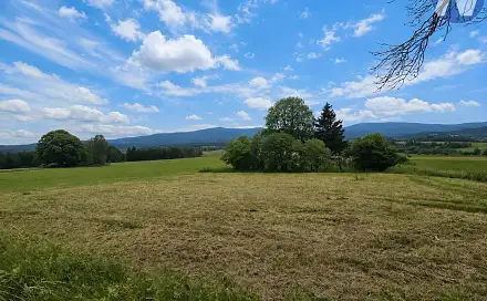 Prodej stavebního pozemku 2 165 m², Nová Pec, okres Prachatice