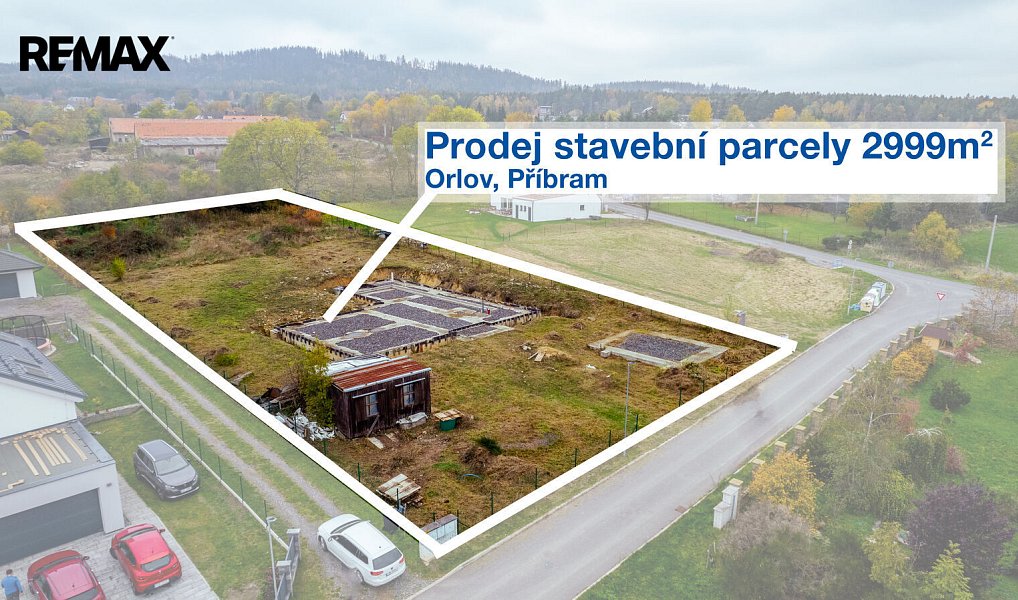 Prodej stavebního pozemku 2 999 m², Příbram – náhled fotky 2