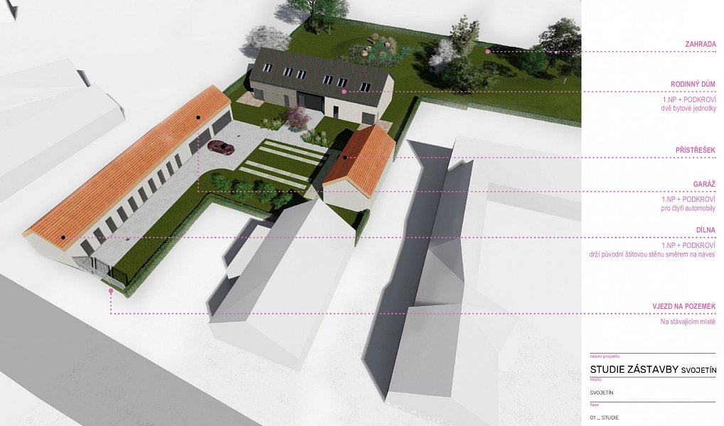 Prodej stavebního pozemku 3 831 m², Svojetín – náhled fotky 4
