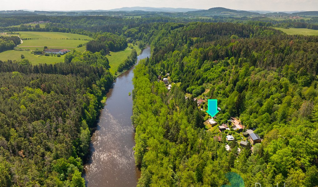 Prodej chaty/chalupy 44 m² s pozemkem 658 m², Boršov nad Vltavou – náhled fotky 15