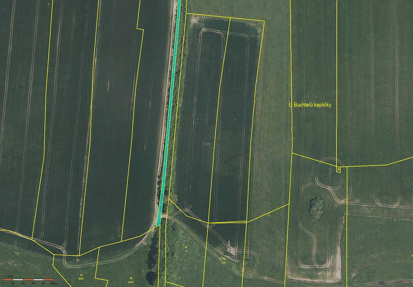 Prodej pole 1 493 m² – fotografie 3