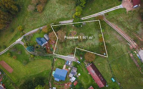 Prodej stavebního pozemku 1 801 m², Radim - Tužín, okres Jičín