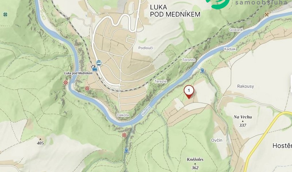 Prodej zahrady 679 m², Krňany – náhled fotky 4