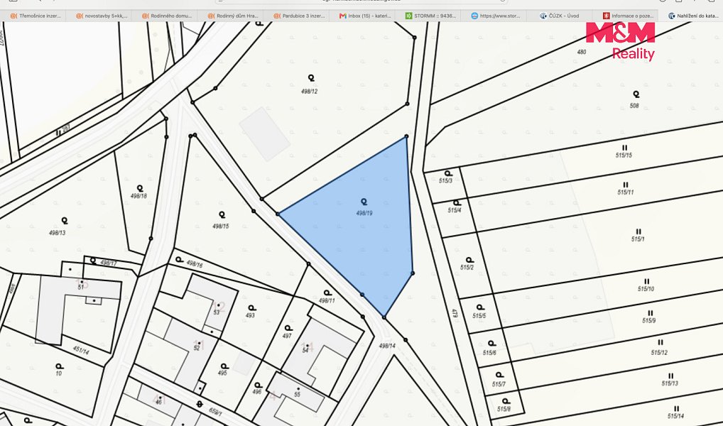 Prodej stavebního pozemku 1 596 m², Chroustovice – náhled fotky 12