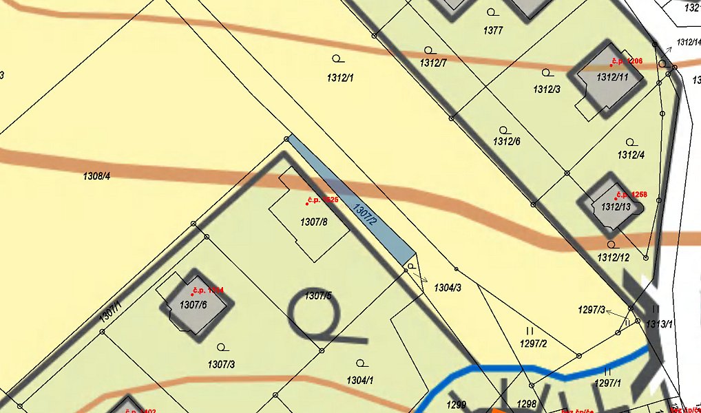 Prodej stavebního pozemku 8 m², Bystřice – náhled fotky 3
