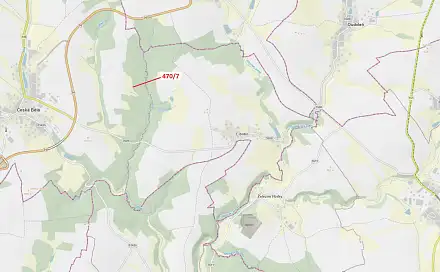 Dražba lesa 90 m², Jitkov