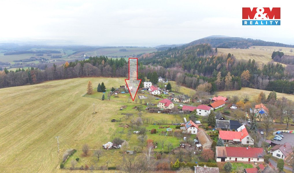 Prodej stavebního pozemku 1 250 m², Seč – náhled fotky 4