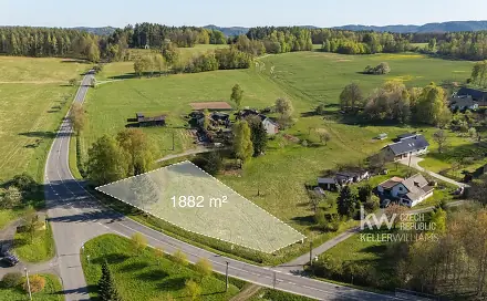 Prodej stavebního pozemku 1 882 m², Osečná - Druzcov, okres Liberec