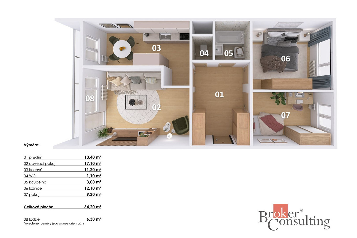 Prodej bytu 3+1 68 m² — photo 4