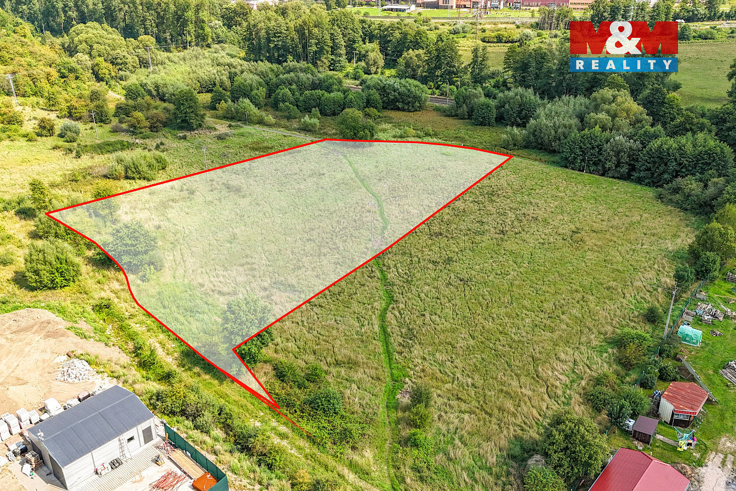 Prodej stavebního pozemku 5 000 m² – fotografie 5