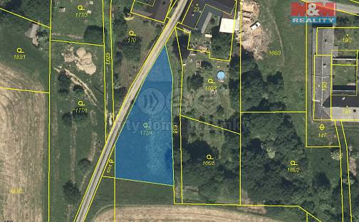 Prodej stavebního pozemku 839 m², Hynčina - Křižanov, okres Šumperk