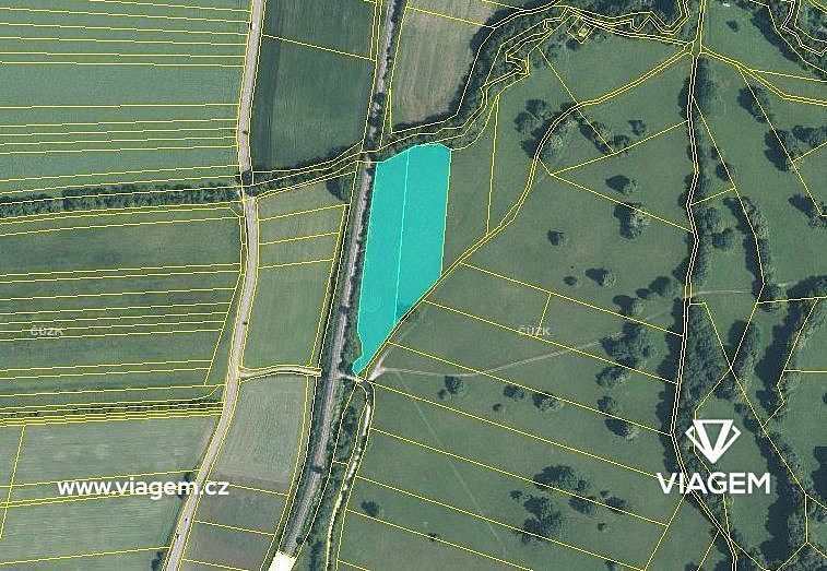Prodej pole 3 470 m² – fotografie 3